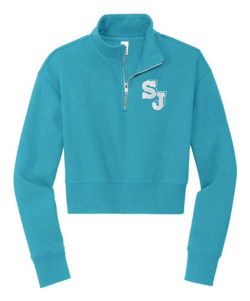 Primary image St. Jude Collegiate Crop Quarter Zip